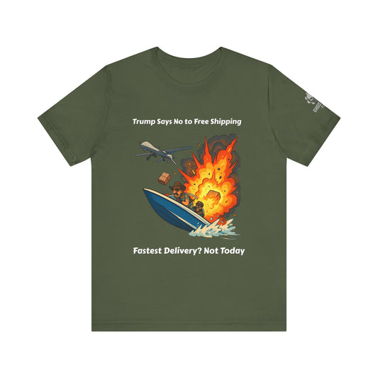 Unisex Graphic Tee - Unique Political Humor Shirt, Gift for Politics Lovers, Casual Wear, Statement Top, Fun Birthday Gift